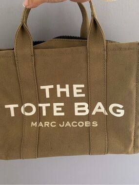 Marc Jacobs Olive Canvas The Tote Bag - Men's Messenger Style